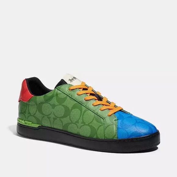 COACH Clip Low Top Sneaker Mens - Picture 1 of 8